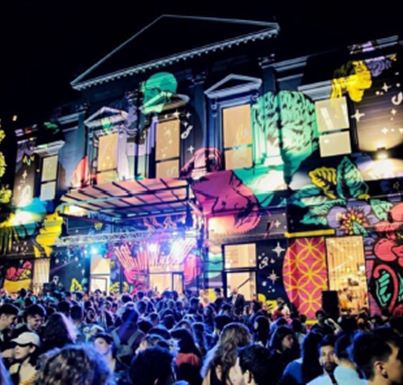 Fiesta en el Centro Cultural Recoleta