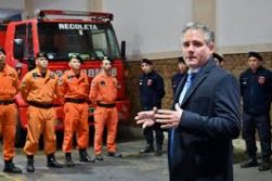 Visita a cuartel Bomberos