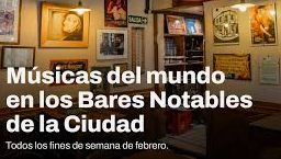 Musica en Bares Notables