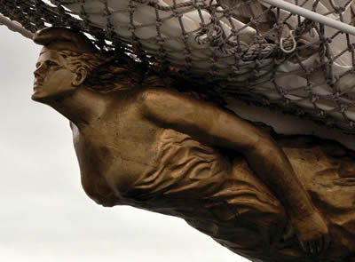 Mascaron de proa Fragata Libertad