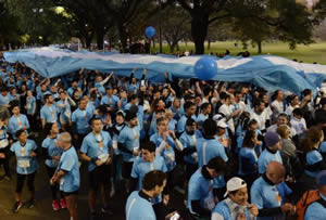 Runners con bandera